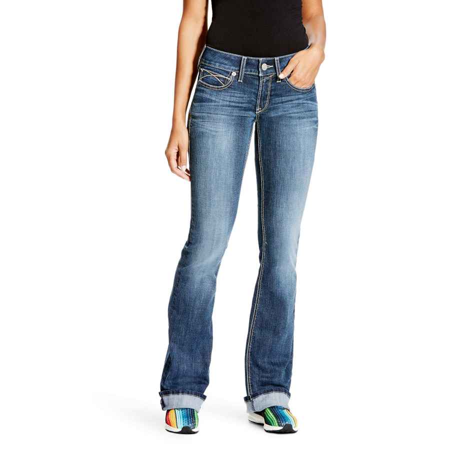 Women's Jeans - Ariat R.E.A.L Mid Rise Bootjean