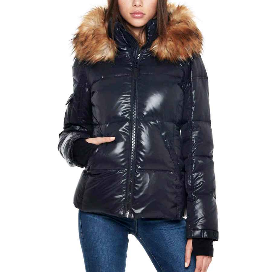 Women's Down Jackets Parkas - S13 Kelly Hip Length Down Puffer With ...